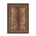 thumbnail image 4 of KUETH 8x10 Tiger Area Rugs for Living Room, Non Slip Machine Washable Vintage Boho Rug, Low Pile Print Rug for Bedroom Dining Room Home Office, 4 of 4