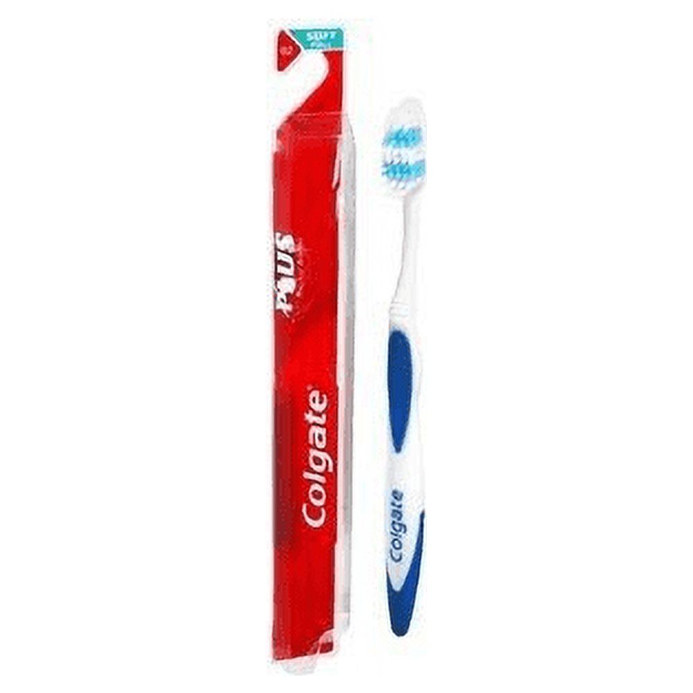 Colgate Plus Cleaning Tip Toothbrush Soft - image 2 of 2