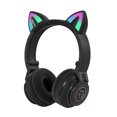 thumbnail image 1 of Auriculares plegables inalámbricos y con cable Auriculares Cat Ear BT 5.0 con RGB, 1 of 8