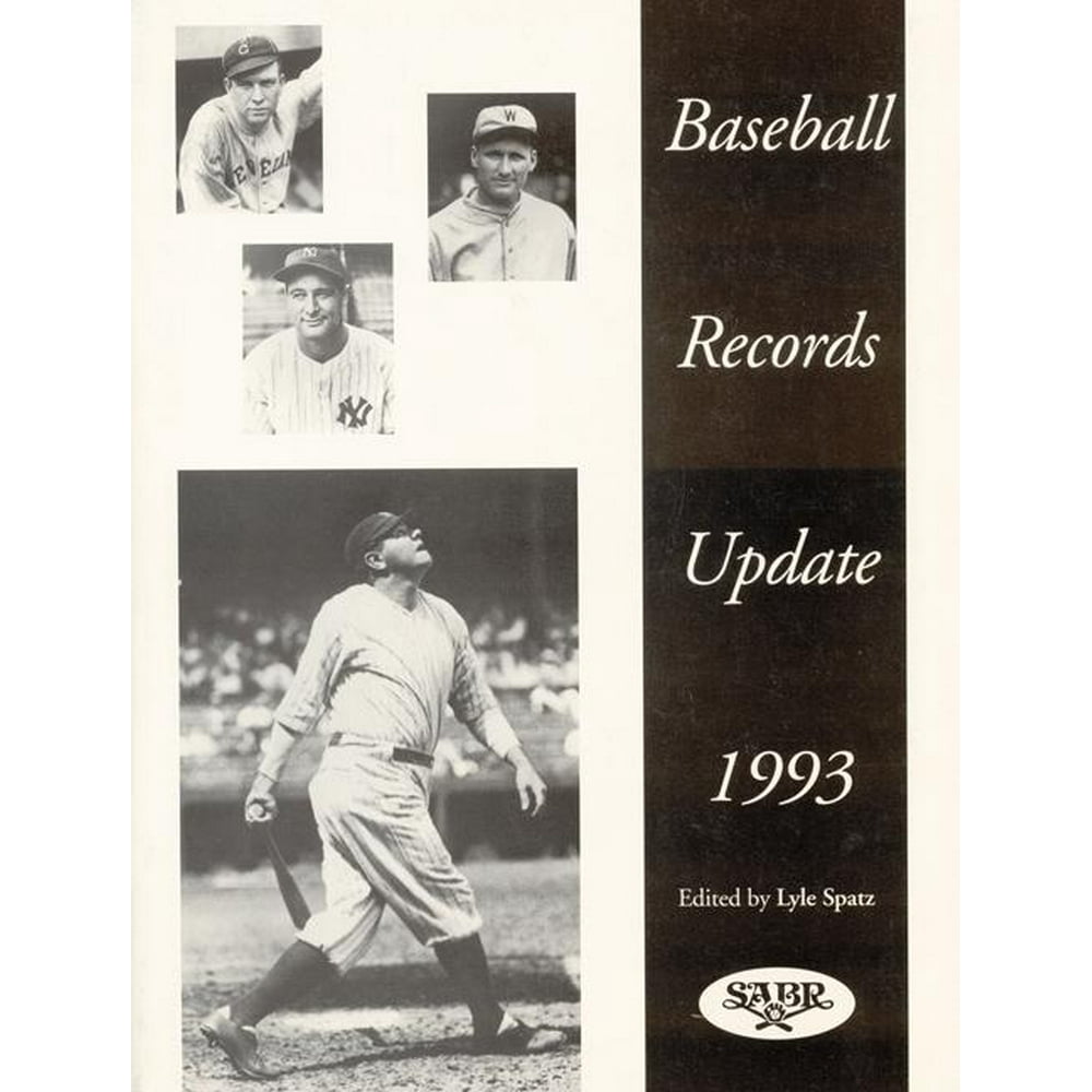 Baseball Records Update 1993 (Paperback)