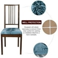 thumbnail image 2 of Seat Covers for Dining Room Chairs Stretch Printed Chair Seat Covers Set of 4, Removable Washable Upholstered Chair Seat Protector Cushion Slipcovers for Kitchen, Office(Summer Pattern), 2 of 6