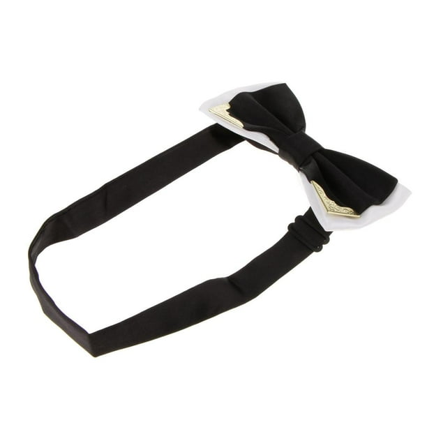 para banquete de boda de moño para esmoquin para hombre Suministros para ocasiones formales Multicolor Negro Soledad Corbata para hombre del smoking Bowtie