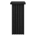 thumbnail image 4 of Evelyn&Zoe Modern/Contemporary 10.75" Wide Black Grain Side Table, 4 of 5