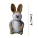 thumbnail image 3 of Penkiiy Hecho a mano Conejo de fieltro de lana de Pascua Ornaments Party Decoración del hogar Colgante, Ornamento de Pascua Conejo Gift Party Decoración del hogar, 3 of 6