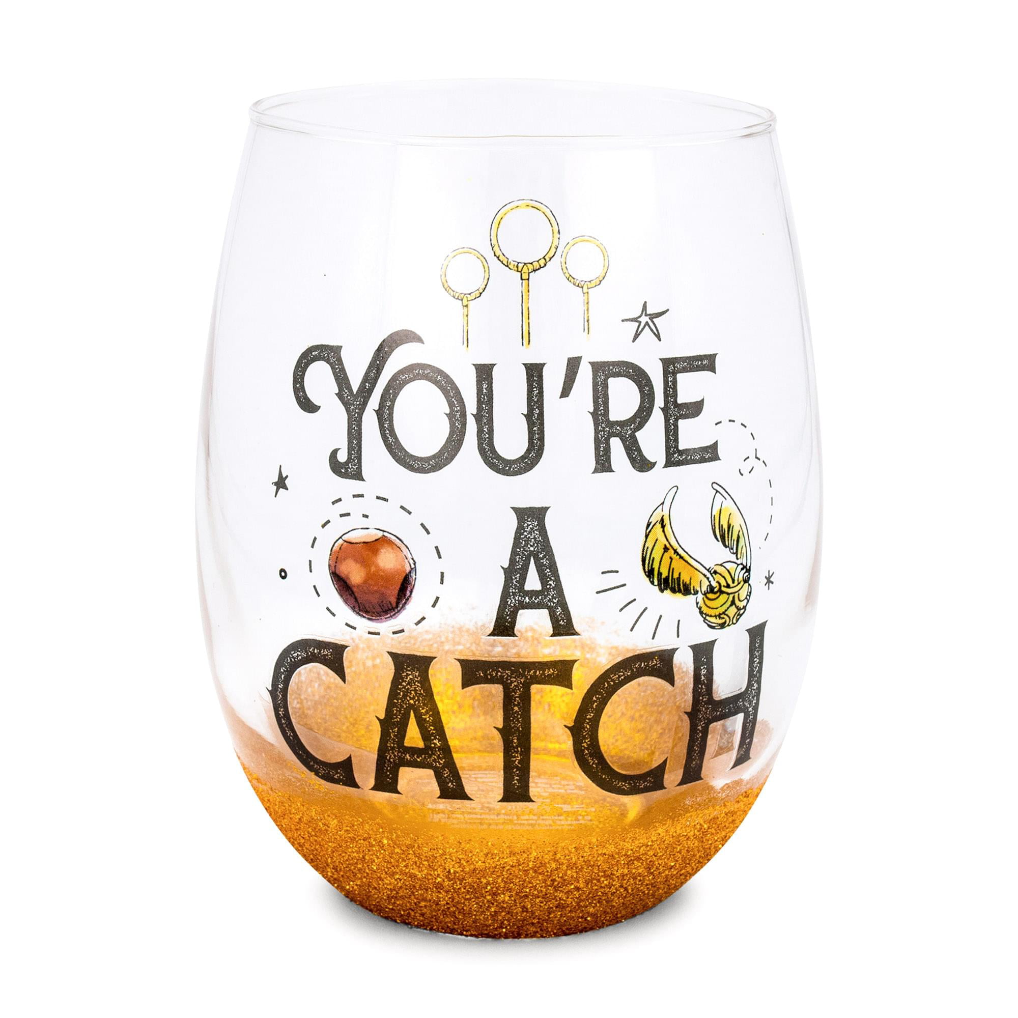 I put a spell on you stemless wine glass