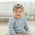 thumbnail image 2 of Baby Girls Turban Hats With Bow Caps Bonnets Headwraps For Toddlers Baby Sun Hat Kids Summer UPF 50+ Toddler Bucket Hat Wide Brim Adjustable Beach Hats for Boys Girls Age, 2 of 3