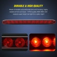 thumbnail image 2 of 2PCS 16inch 11 LEDs Red Trailer Light Bar for Park Stop Turn signals Tail Brake Light DOT Compliant IP65 Waterproof Truck Trailer Marker ID Bar, 2 of 8