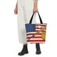 thumbnail image 5 of Disketp American Flag And Baseball Bolsa de Hombro Casual para Mujer, Bolso Cruzado para Compras, Viajes y Uso Diario, 5 of 6