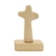 thumbnail image 4 of Cruz de altar de pie Pequeña de 5' Sunnimix madera decoración lisa, 4 of 6