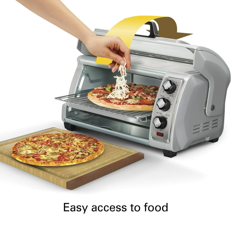 Hamilton Beach Easy Reach® Toaster Oven with Roll-Top Door - 31127D