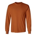 thumbnail image 2 of Mens Plain Crew Neck Ultra Cotton Long Sleeve T-Shirt, 2 of 5