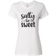 thumbnail image 3 of Inktastic Salty but Sweet Women's T-Shirt, 3 of 5