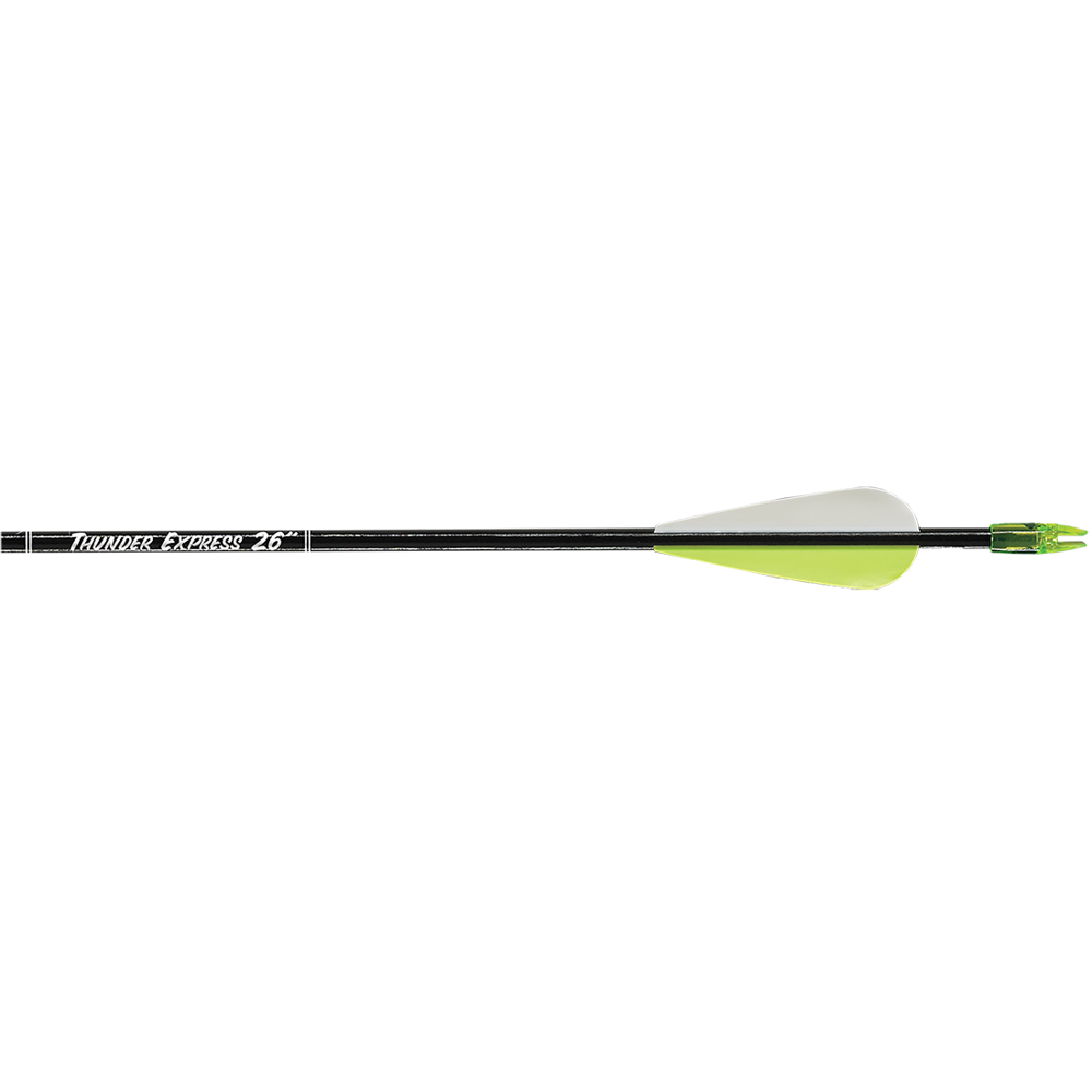Carbon Express Thunder Express Arrows, Black, 30", 72pk