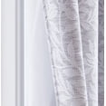 thumbnail image 2 of Jacquard Leaf Blackout Grommet Single Window Panel, 2 of 3