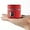 Red, variant on ABPETE Coffee Canister Travel Jar, Mini Airtight Stainless Steel and Glass Food Storage Container Great for Coffee Bean and Coffee Grounds - Black, 1.4 OZ
