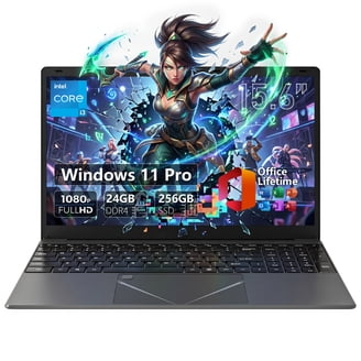 SGIN, 15.6in Laptop, Windows 11, Intel Core i3, 16GB RAM 1TB SSD