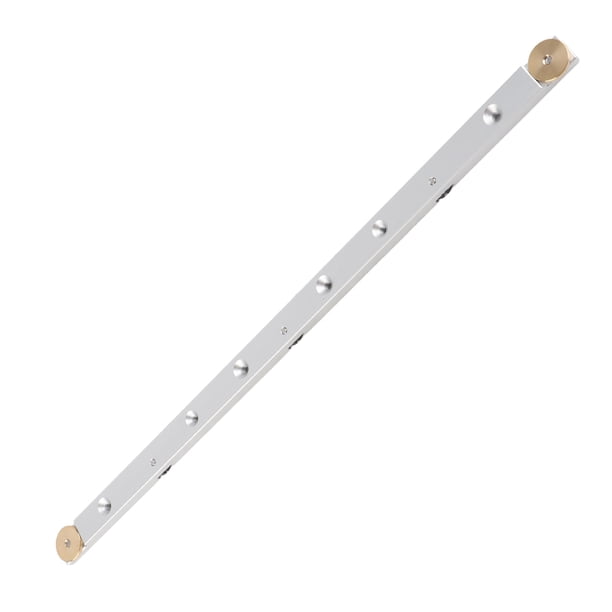Barra De Inglete De aleación De Aluminio, Herramienta De Carpintería Con Varilla De Calibre De Sierra De Mesa Deslizante, Fuerte Y Resistente, Ajustable Para Varias