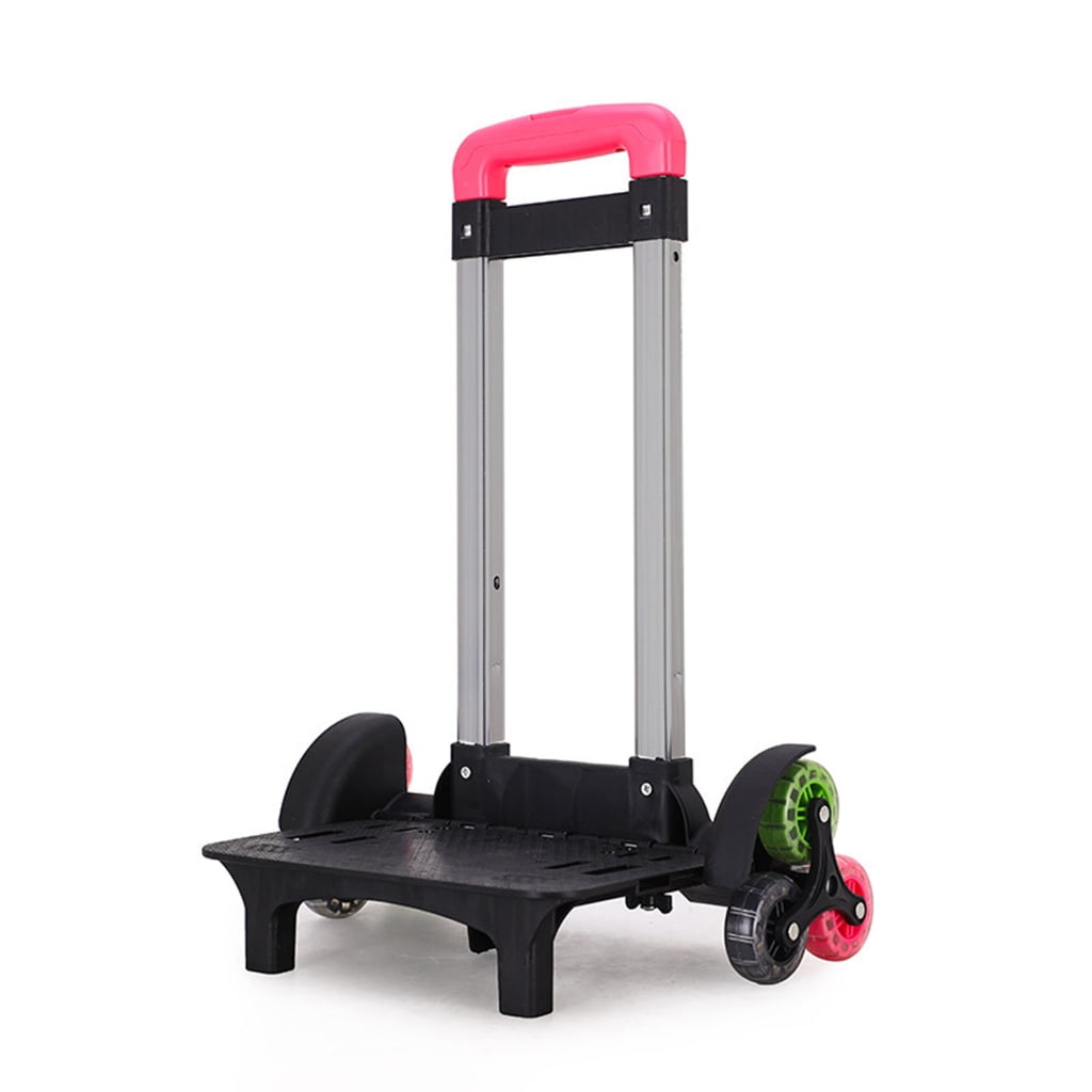 Backpack Trolley 6 Wheels Rolling Luggage Carts Foldable Trolley Cart Multifunctional Hand Cart