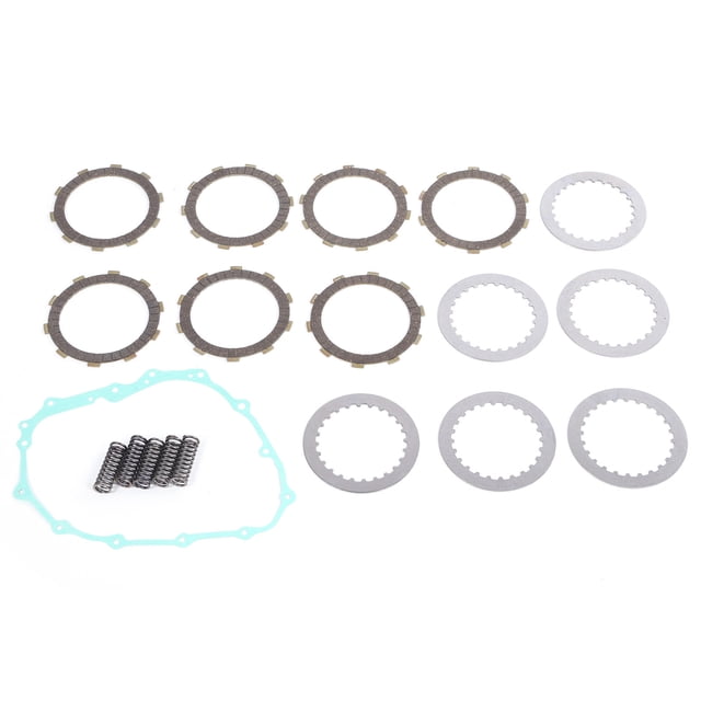 Kit de embrague, junta de tapa de resorte, placas de fricción 1030660005, compatible con Honda TRX400EX TRX400X