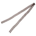 thumbnail image 1 of FESTFENDS Succulent Plants Fence Model 1Set Coffee Wood Decorative Garden Border for Mini Scene Layout Decor, 1 of 8