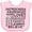 AD-Pink, variant on Inktastic Gastroschisis Support Awareness Gift Boys or Girls Baby Bib