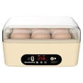 thumbnail image 1 of fastboy ABS Observe Easily Hatch 6 Eggs Simultaneously LED Display All-Round Hot Air Transparent Cover Temperature Adjustable Automatic, 1 of 6