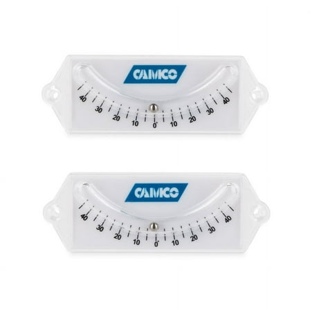 Camco 25553 Precision Curved Ball Levels 2 Count