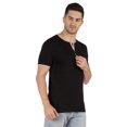 thumbnail image 4 of Inkmeso Cotton&nbsp;Half&nbsp;Sleeve&nbsp;Solid&nbsp;Tee-shirt For Men's Slim Fit Casual Summer T-shirts, 4 of 7