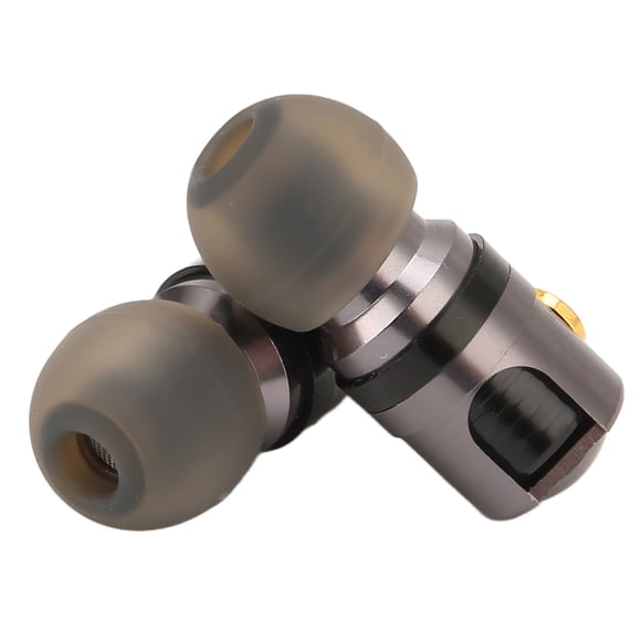 MMCX Earbuds, 0.4in Dynamic Coil Metal Housing Hifi Sound Quality Lightweight Deep HiFi Bass Earphone For T100 For W10 For SE315