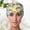 4 Yellow Flower, variant on This Soft, Breathable, Quick-Drying Swim Cap with High Elasticity Is The Perfect Accessory for Women, Ideal for Swimming, Surfing, And Water Sports