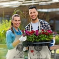 thumbnail image 3 of EQWLJWE Kitchen Cooking Aprons for Women Men Waterproof Bib Apron with Pockets Adjustable Chef Apron Red Hearts, 3 of 4