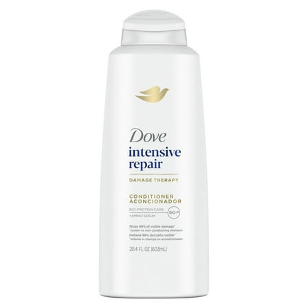 Dove Damage Therapy Conditioner Intensive Repair Conditioner with Bio-Restore Complex, 20.4 oz