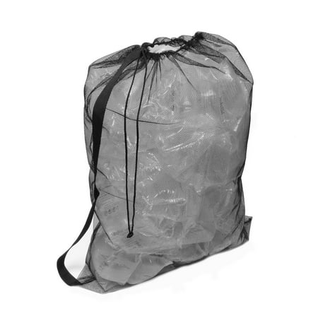 Soccer Gym Bag - Nylon Mesh Drawstring Backpack – Soccer Sports, Dirty Laundry, Gym Bag
