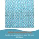 thumbnail image 4 of Matsuzay Cinta de diamantes de imitación de cristal, pegatina de malla de taladro de cristal, conveniente para usar, decoración actual, cinta azul Type2 NO2 Matsuzay HA059970-66B, 4 of 6