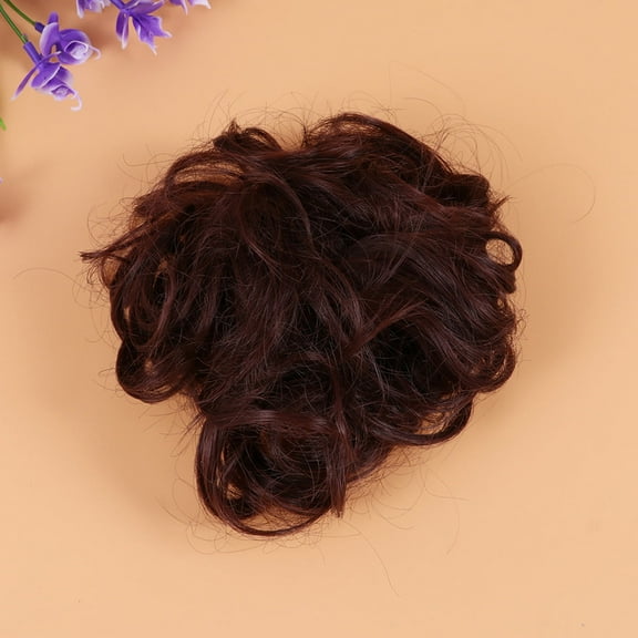 HEMOTON  Elastic Curly Rope Scrunchies Hair Accessories for Girls Wigs Miss