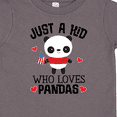 thumbnail image 4 of Inktastic Panda Lover Gift Boys or Girls Toddler T-Shirt, 4 of 5