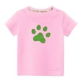 thumbnail image 1 of MeetoTime T-shirt en Coton pour Tout-Petits Garçons Filles Mignon Col Rond Imprimé Manches Courtes 3-10 Ans, 1 of 4