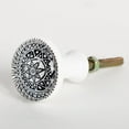 thumbnail image 3 of MDR Trading Inc. FP-EST-097_Q01 Black And White Mandala Pattern Drawer Knob, 3 of 3