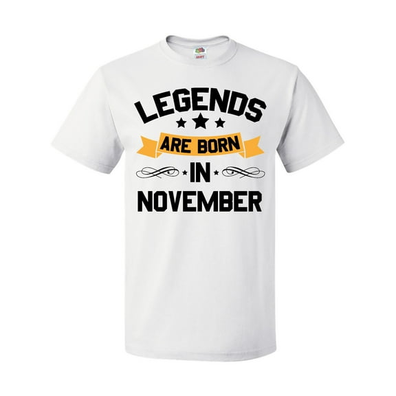 Inktastic Legends Are Born in November T-Shirt