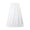 White, variant on Womens Summer Mini Half-Slip Skirts Sheer Wrap Stretchy Lace Fold Over White Skirt OS