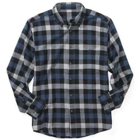 Big Men's Plaid Flannel Shirt