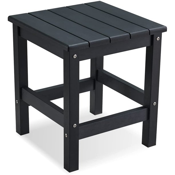 Black Outdoor End Tables