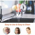 thumbnail image 3 of Manual Citrus Press, Lemon Squeezer, Anti-Caustic, Very Resistant, 7 Cm Diameter Manual Orange Press for Kitchen, Bar, Restaurant, 3 of 5