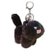 thumbnail image 3 of Llavero de peluche de gato, juguete de peluche portátil para niños, niñas, niños y adultos. negro, 3 of 9