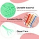 thumbnail image 3 of Uxcell 2Pcs Hilo de ganchillo Verde claro 4 capas de acrílico 100g 197 yardas, 3 of 6