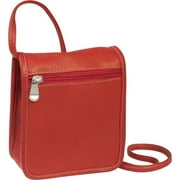 Le Donne Leather Flap Over Mini Crossbody Bag H-62A