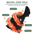 thumbnail image 6 of 5.9" Wide Feed Chute Cold Press Juicer for Whole Vegetable & Fruit, 250W Slow Masticating Juicer Machines with with Dual-Layer Strainer, 6 of 7