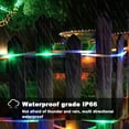 thumbnail image 4 of Los 22m llevaron la luz solar del árbol de la decoración del día de fiesta del árbol impermeable al aire libre de la luz de las estrellas de la secuencia ligera, 4 of 7