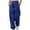 Blue, variant on EQWLJWE Sweatpants for Women Drawstring Elastic Waist Pants Athletic Yoga Joggers Lounge Trousers with Pockets Gift Blue S