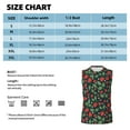 thumbnail image 6 of Kdxio Strawberry for Men's Muscle T-shirt,Sleeveless for Workout Running Athletic Gym Lounge Casual, 6 of 7